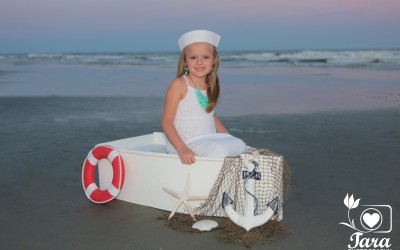 Kids and Baby Boat Portraits by Tara Photography